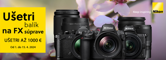UETRI a 1000 na FX sprave Nikon